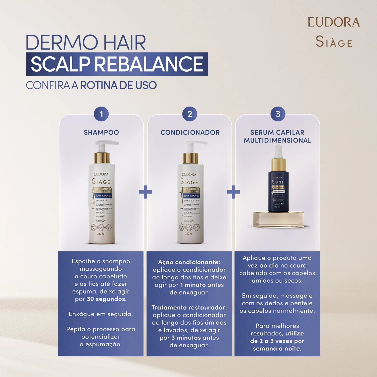Sérum Capilar Multidimensional Siàge Dermo Hair Scalp Rebalance 48ml