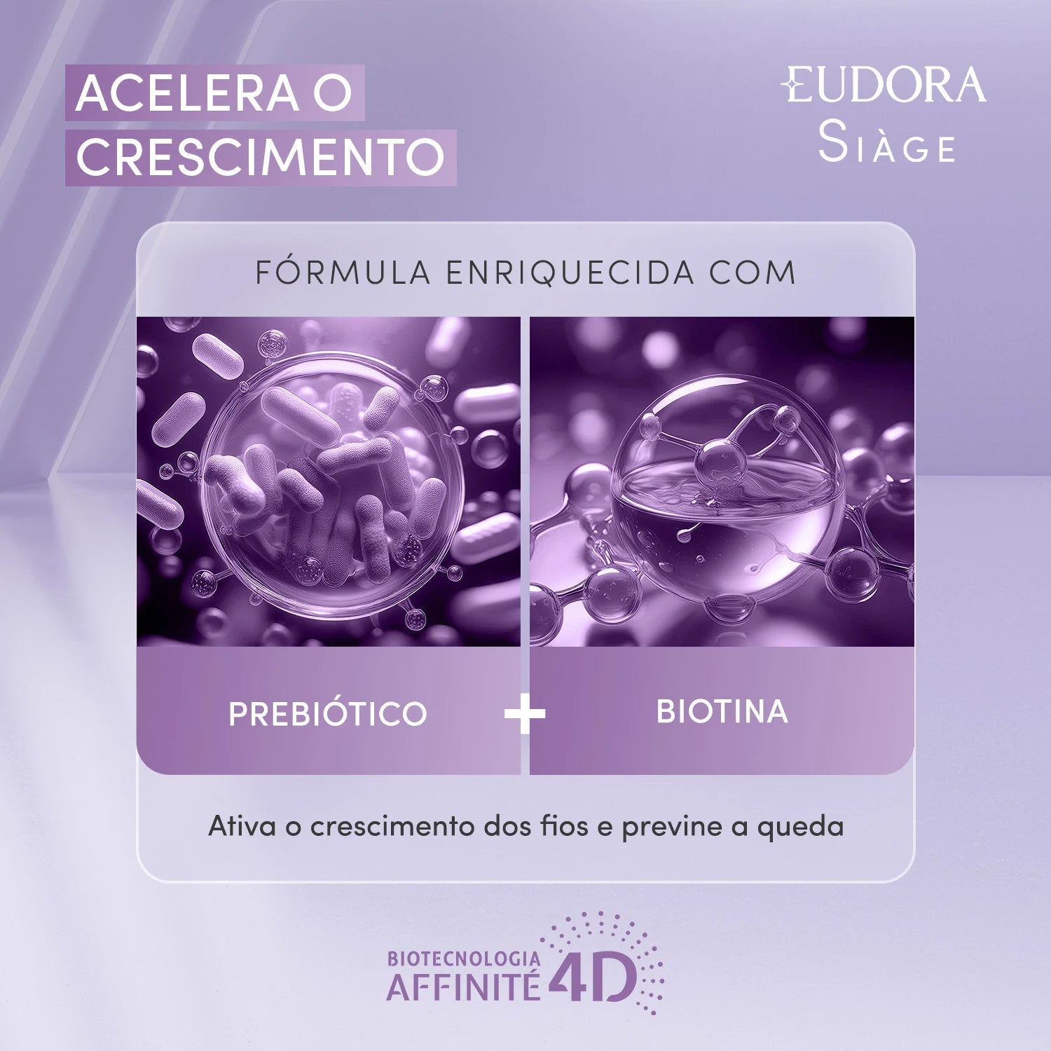 Máscara Capilar Siàge Acelera o Crescimento 250g