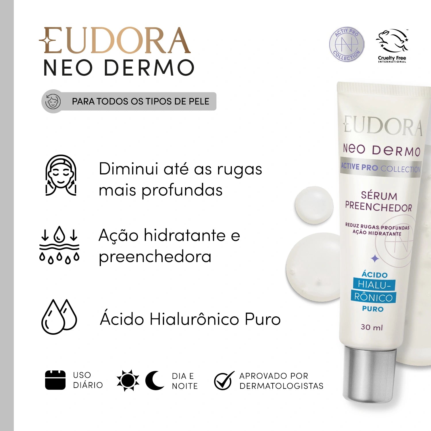 Sérum Preenchedor Neo Dermo Active Pro Collection 30ml